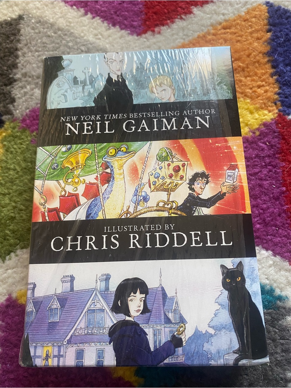 Neil Gaiman Chris Riddell 3-Book Box Set Coraline New